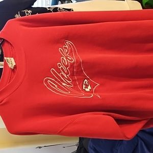 Men's Kansas City chiefs crew neck sweatshirt
